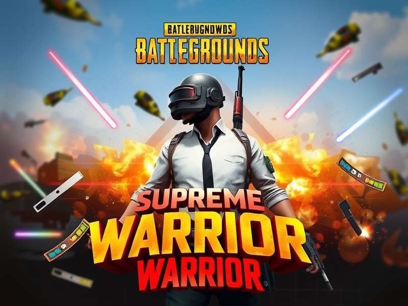 PUBG Supreme Warrior Game Banner